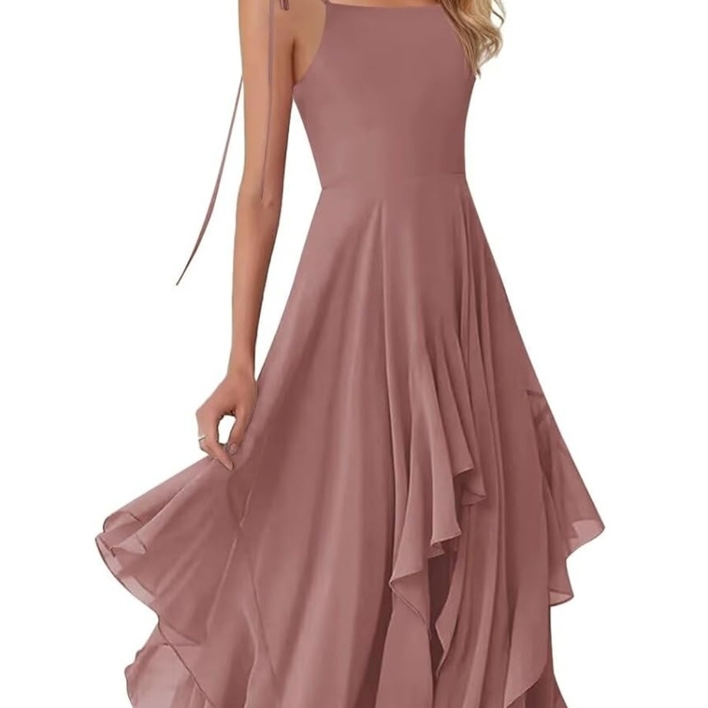 Charming Sleeveless Mauve Dress for Kids